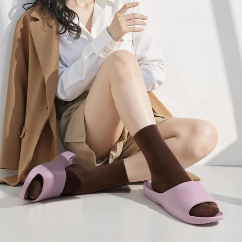 Women'S Shoes To Men'S Size - Çift EVA Platform Terlikleri Yumuşak Nefes