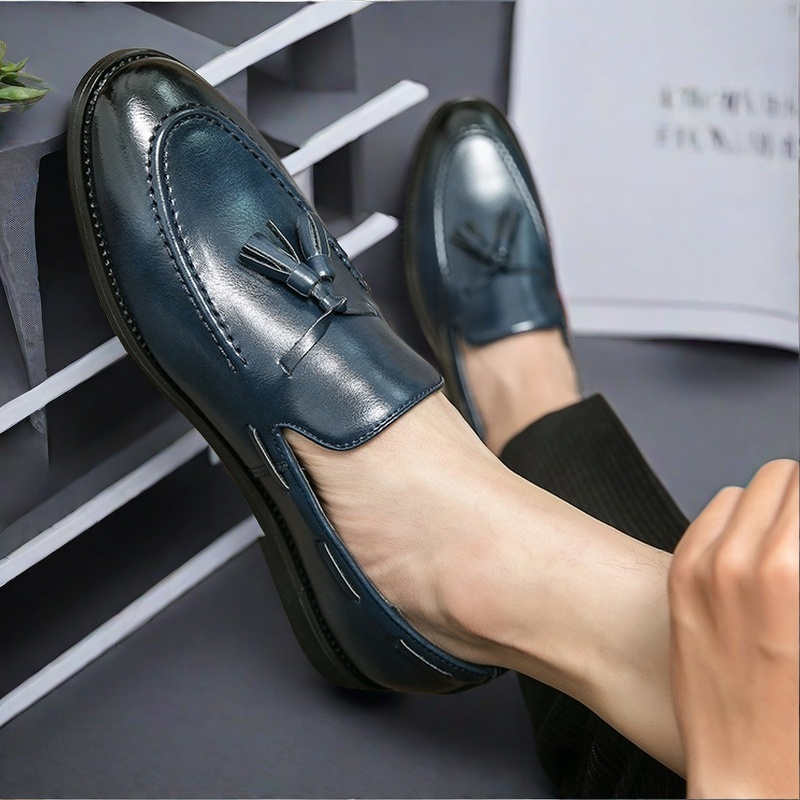 Women Shoes Made In Italy - İtalya Küçük Numaralar Erkek Loafer'lar Beyaz
