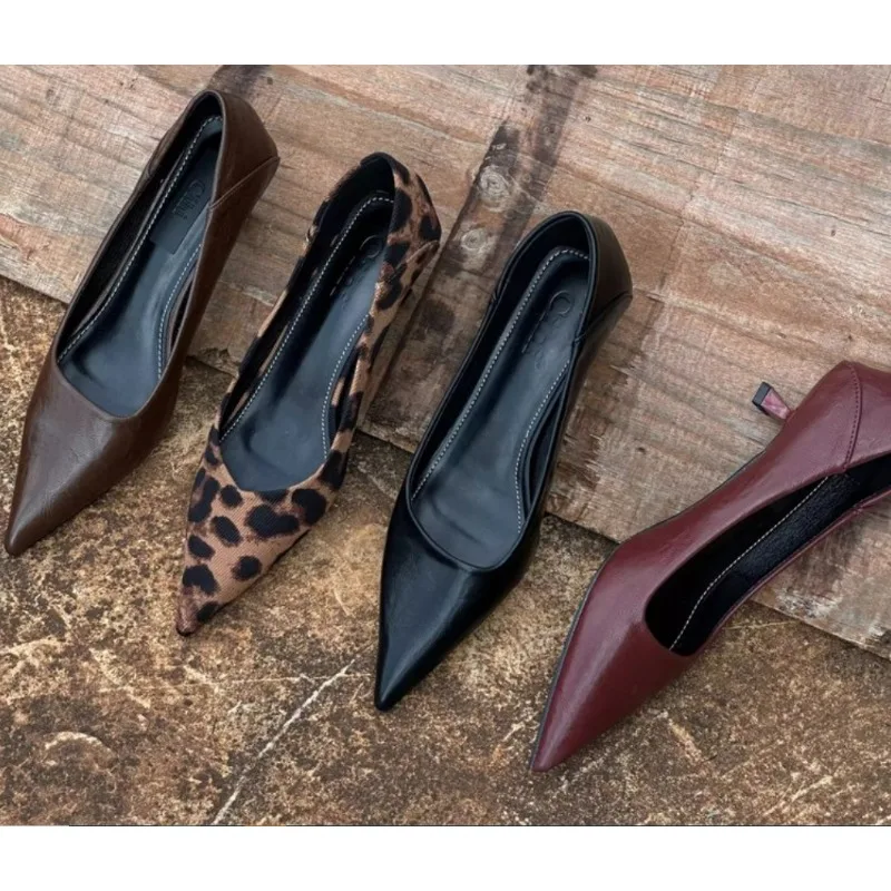 Women'S Shoes Veja - 2024 Kadınlar Seksi Yüksek Topuklu Bordo