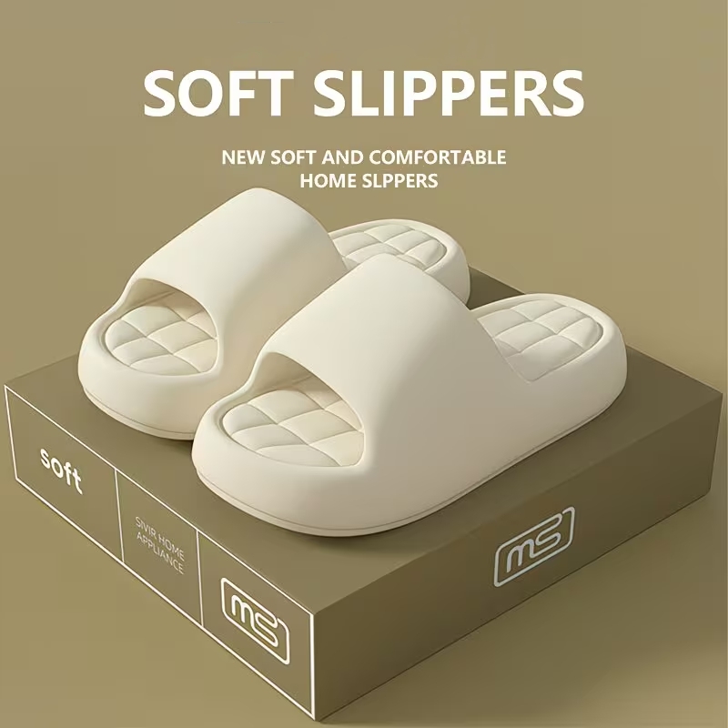 Women'S Shoes To Men'S Size - Moda kadın terlikleri kapalı kalın yumuşak