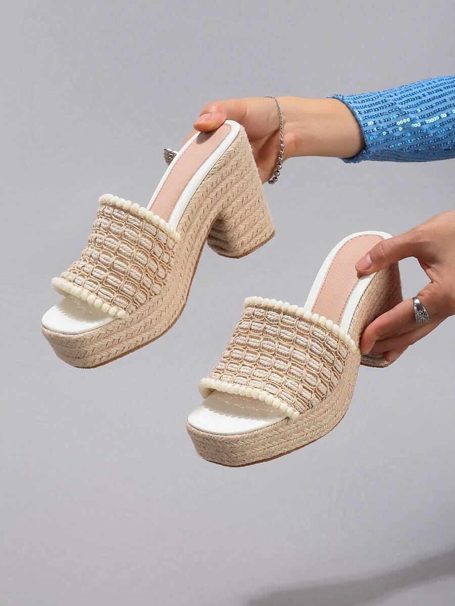 Kadın Halat Platform Topuklu S - Cork Wedge Sandal incelemesi ve fiyatı