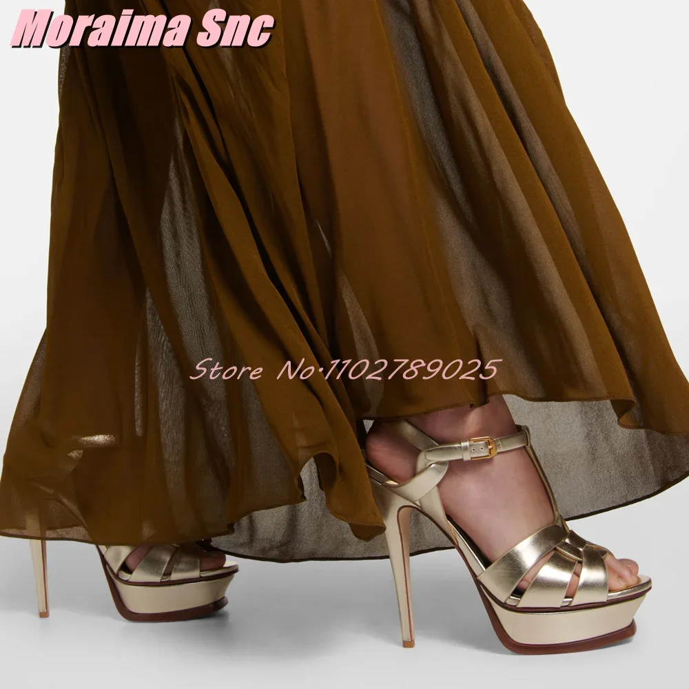 Platform Bel T-kayışı Kare Bur - Women Shoes Formal incelemesi ve fiyatı