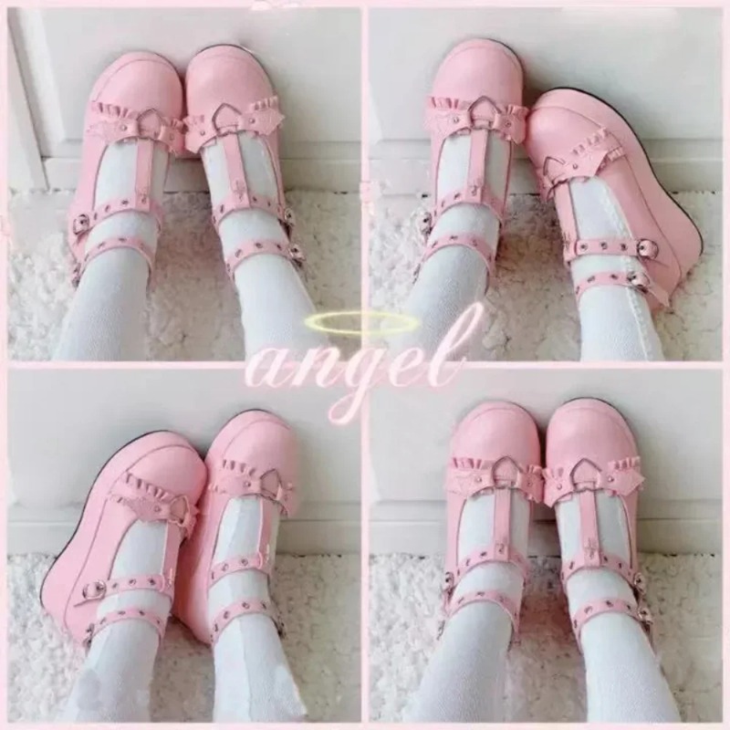 Yeni Tatlı Kalp Toka Takozlar  - Women'S Shoes Large incelemesi ve fiyatı