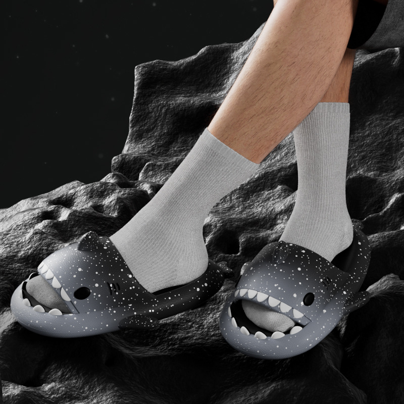 Sevimli Karikatür Köpekbalığı  - Women'S Shoes To Men'S Size incelemesi ve fiyatı
