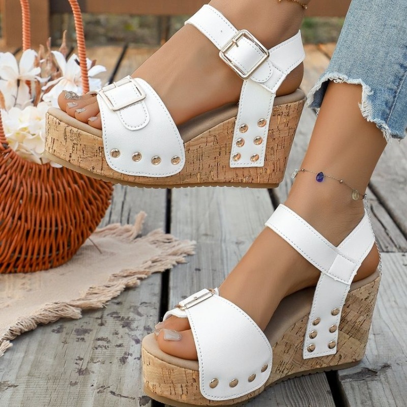 Kadın Yazlık Dolgu Topuklu San - Cork Wedge Sandal incelemesi ve fiyatı