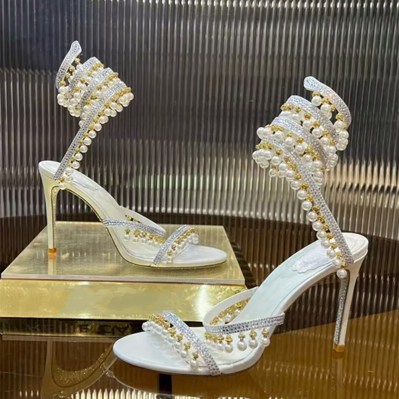 Lüks Rhinestones İnciler Püskü - Women Shoes Formal incelemesi ve fiyatı