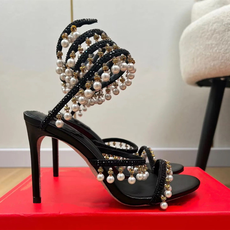 Lüks Rhinestones İnciler Püskü - Women Shoes Formal incelemesi ve fiyatı