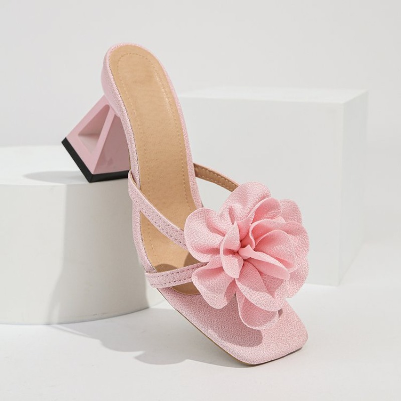 Bayan 3D Çiçek Dekor Sandalet  - Women Shoes Formal incelemesi ve fiyatı